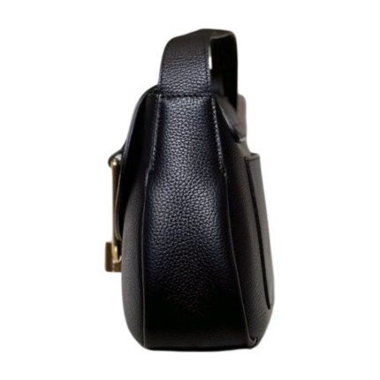 Baguette bag 8608 dana derisi siyah