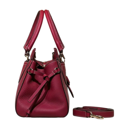 CITY bag 8628(B) dana derisi bordo